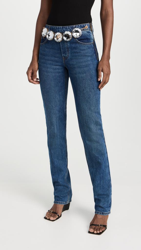 Area Jumbo Crystal Jeans