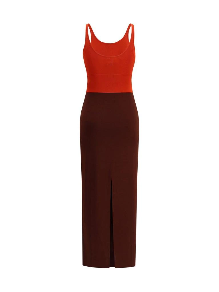 Fendi Fendi Scoop Neckline Long Dress 2