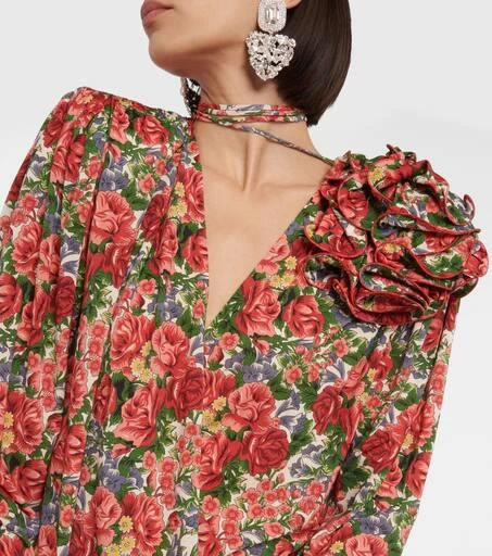 Magda Butrym Floral blouse 5