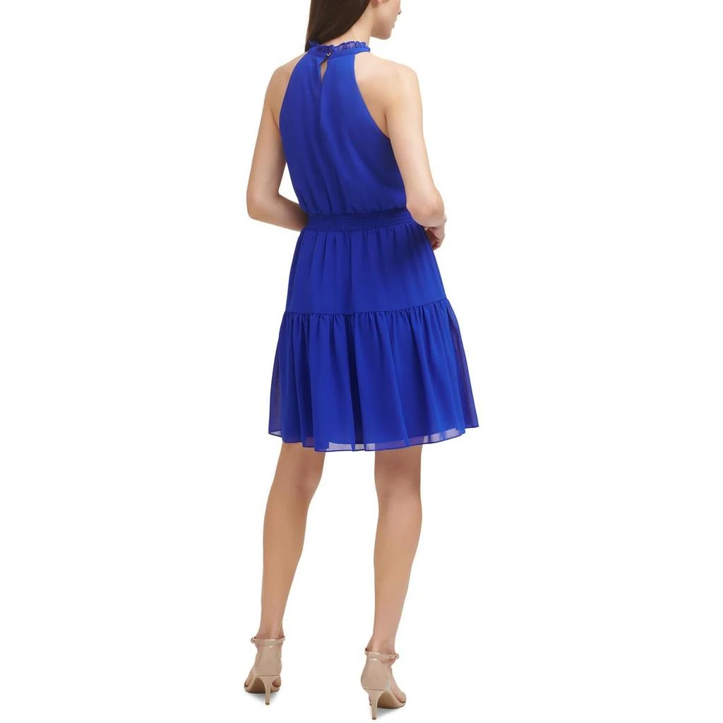 Vince Camuto Womens Tiered Mini Halter Dress 2