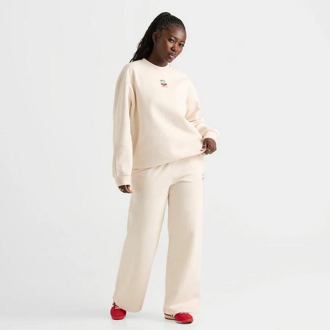 Adidas Women's adidas Originals Cherry Oversized Crewneck Sweatshirt 2