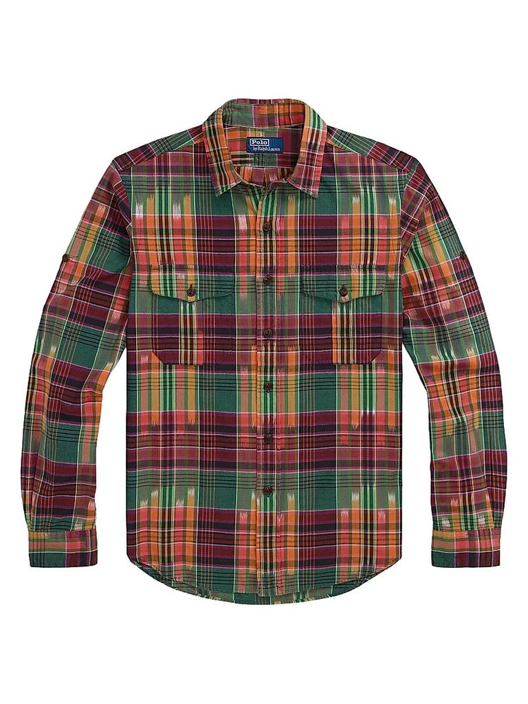 Ralph Lauren Classic-Fit Madras Workshirt 1