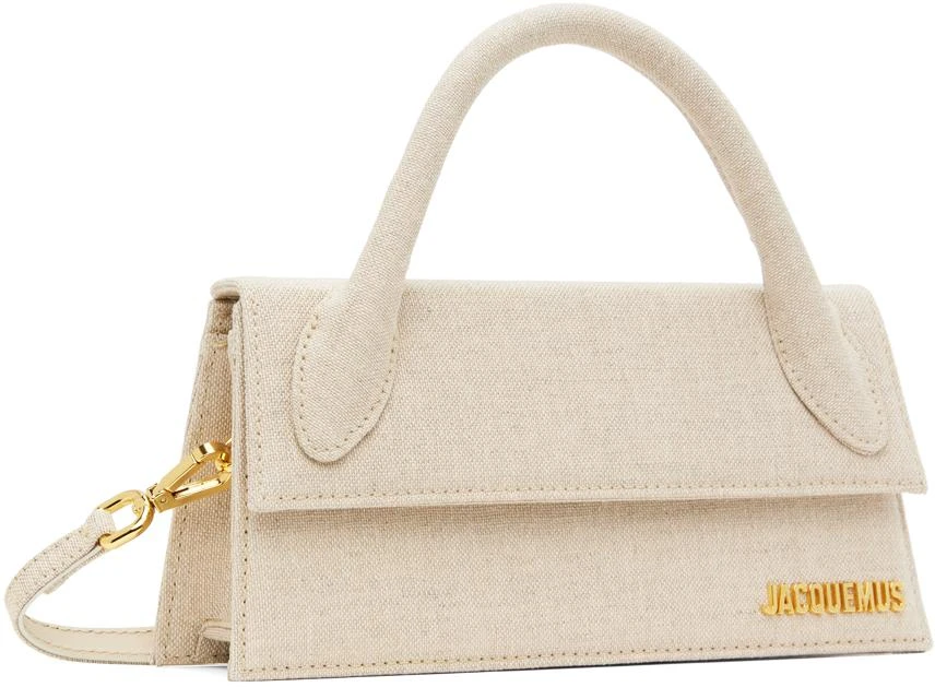 Jacquemus Beige Les Classiques 'Le Chiquito long' Bag 2