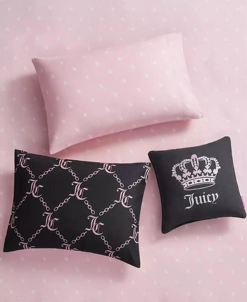 Juicy Couture Logo Link 6-Pc. Comforter Set 3
