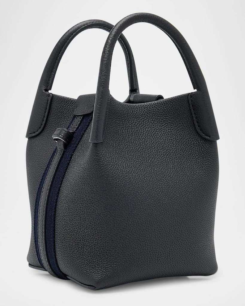 Loro Piana Bale Micro Grain Leather Crossbody Bag 3