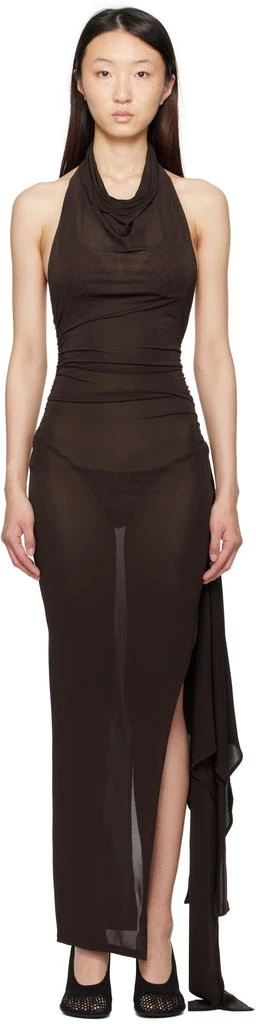 Shop Brown Halcon Maxi Dress on Sale at BeyondStyle  Get 50% Off Brown  Halcon Maxi Dress with Limited-Time Flash Deals, Exclusive Discounts, and  Special Offers. Enjoy Unbeatable Savings on Brown Halcon