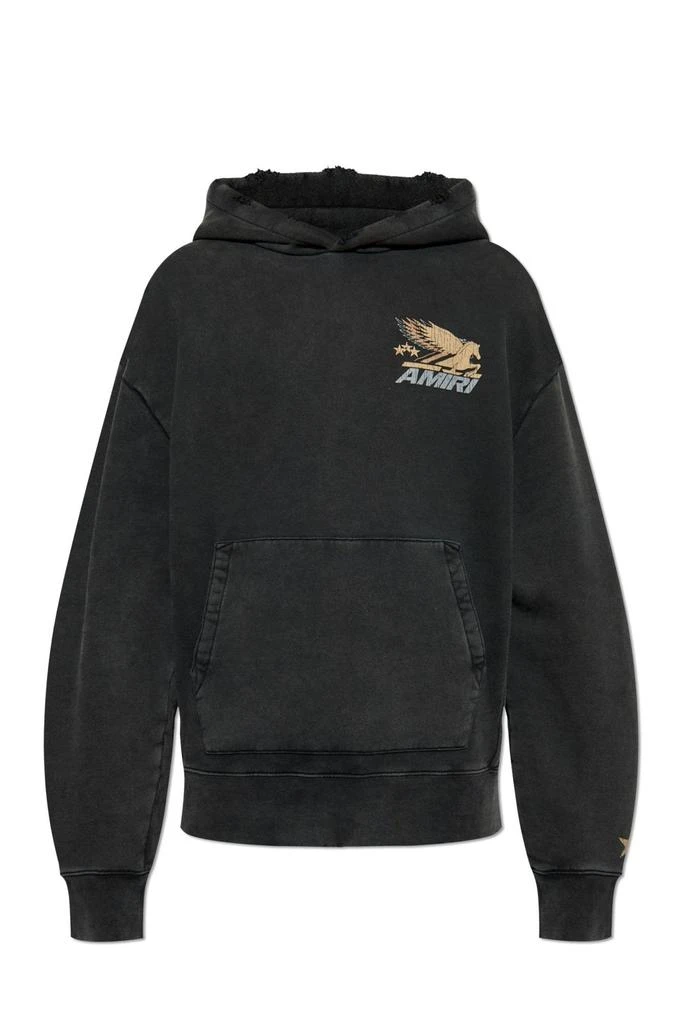 AMIRI Amiri Logo Printed Hoodie 1