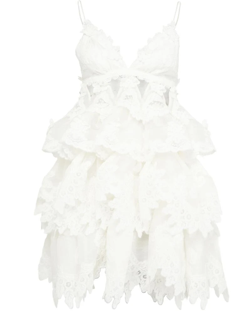zimmermann crush tiered lace dress Saks Fifth Avenue Zimmermann Crush Tiered Lace Shirt Dress 2350.00