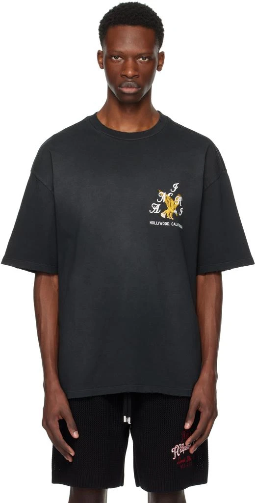 AMIRI Black 
AMIRI
 Eagle Oversized T-shirt 1