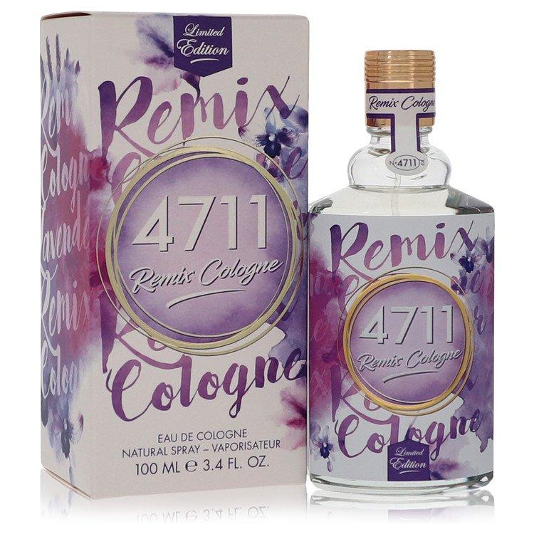 4711 Remix Lavender by  Eau De Cologne Spray 3.4 oz Men