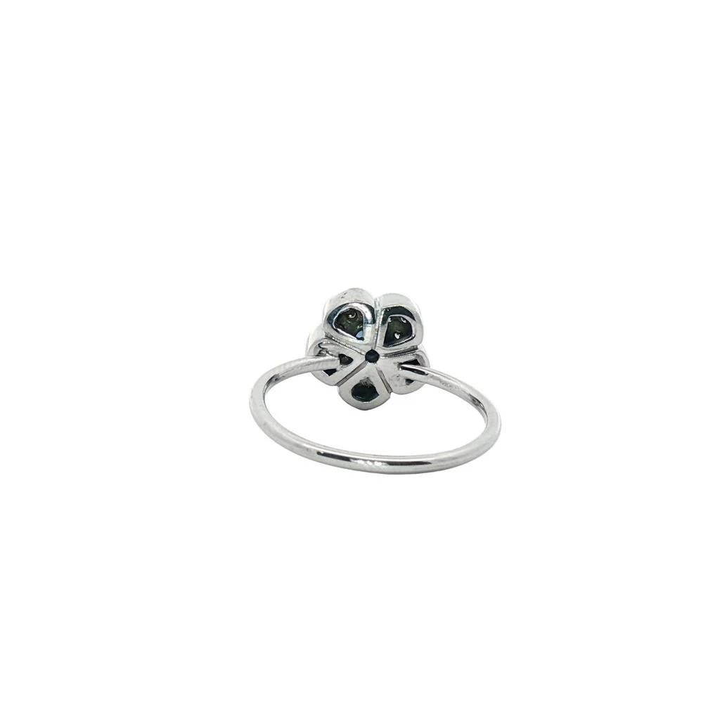 Normani Normani - Women
s Diamond And Sapphire Flower Ring 3