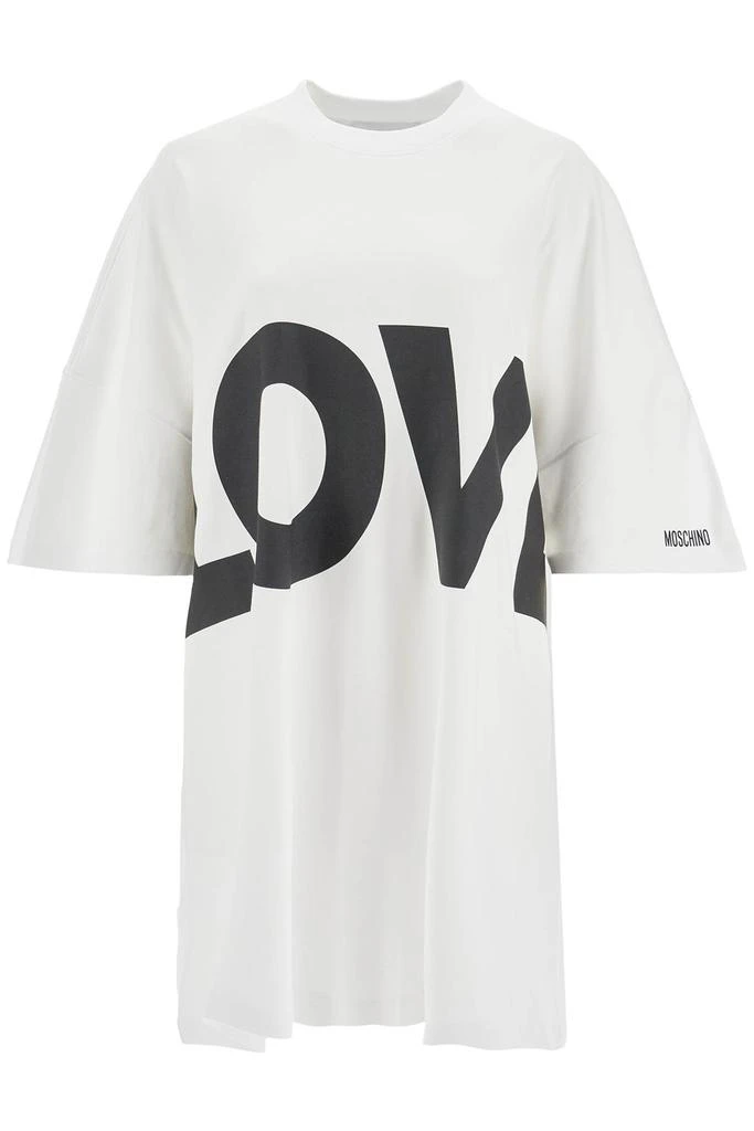 Moschino love t-shirt dress out 1