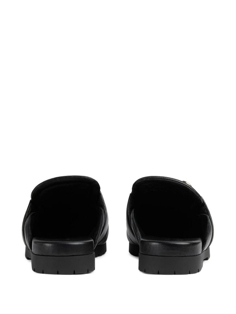 Gucci LEATHER SLIPPERS - Sandals - BeyondStyle