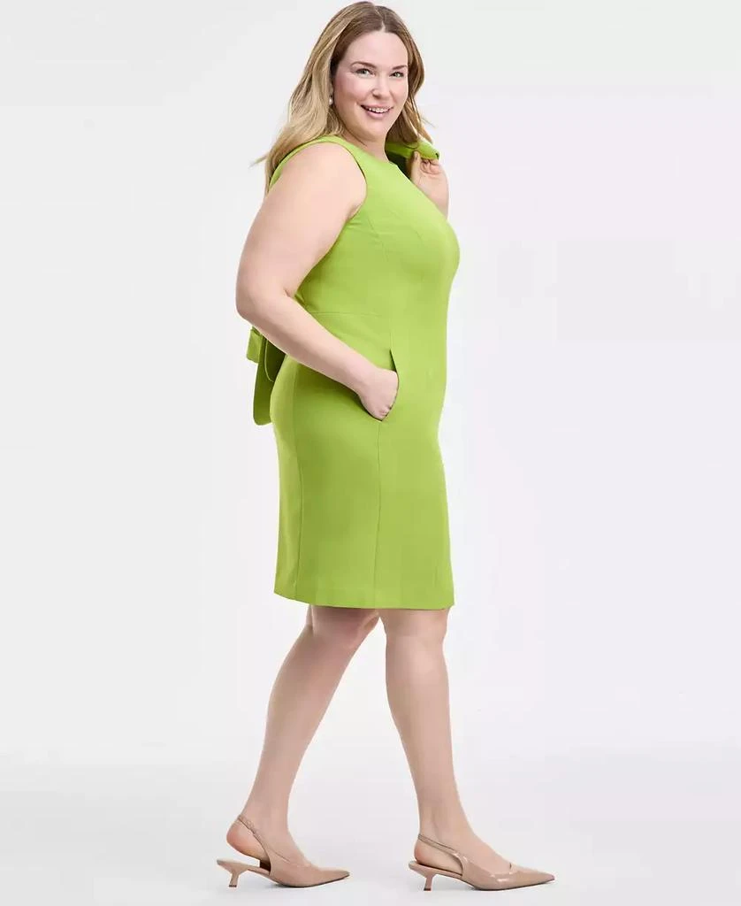 Kasper Plus Size Sleeveless Multi-Seam Sheath Dress 2