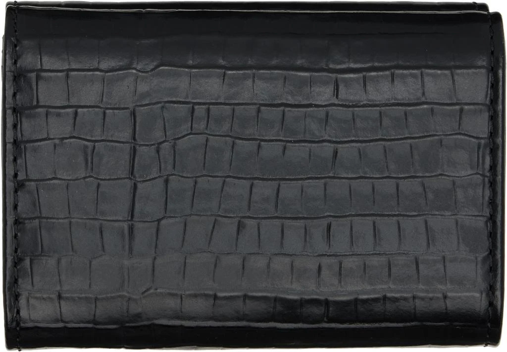 Vivienne Westwood Black Envelope Billfold Wallet 2