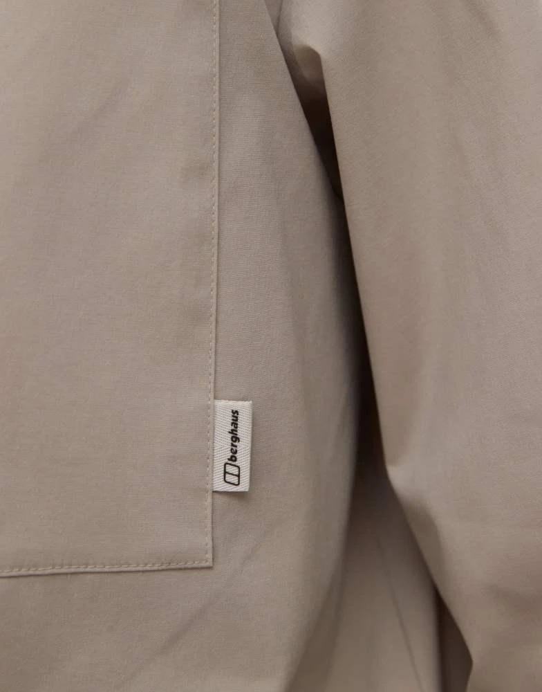 Berghaus Berghaus Shirt explorer long sleeve overshirt in taupe 3