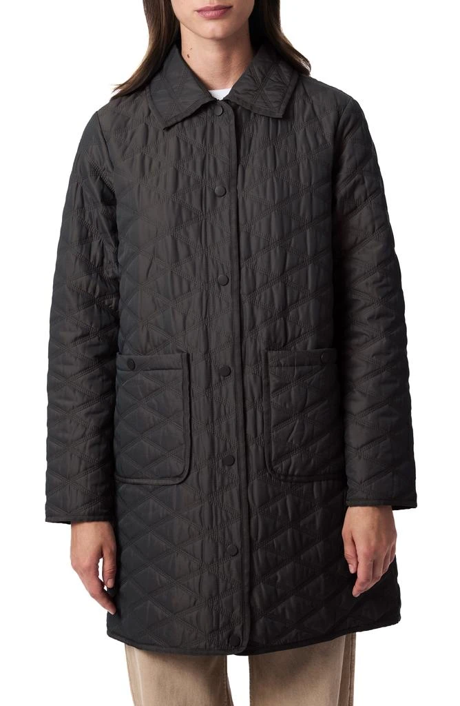 Bernardo Quilted Walker Coat 1