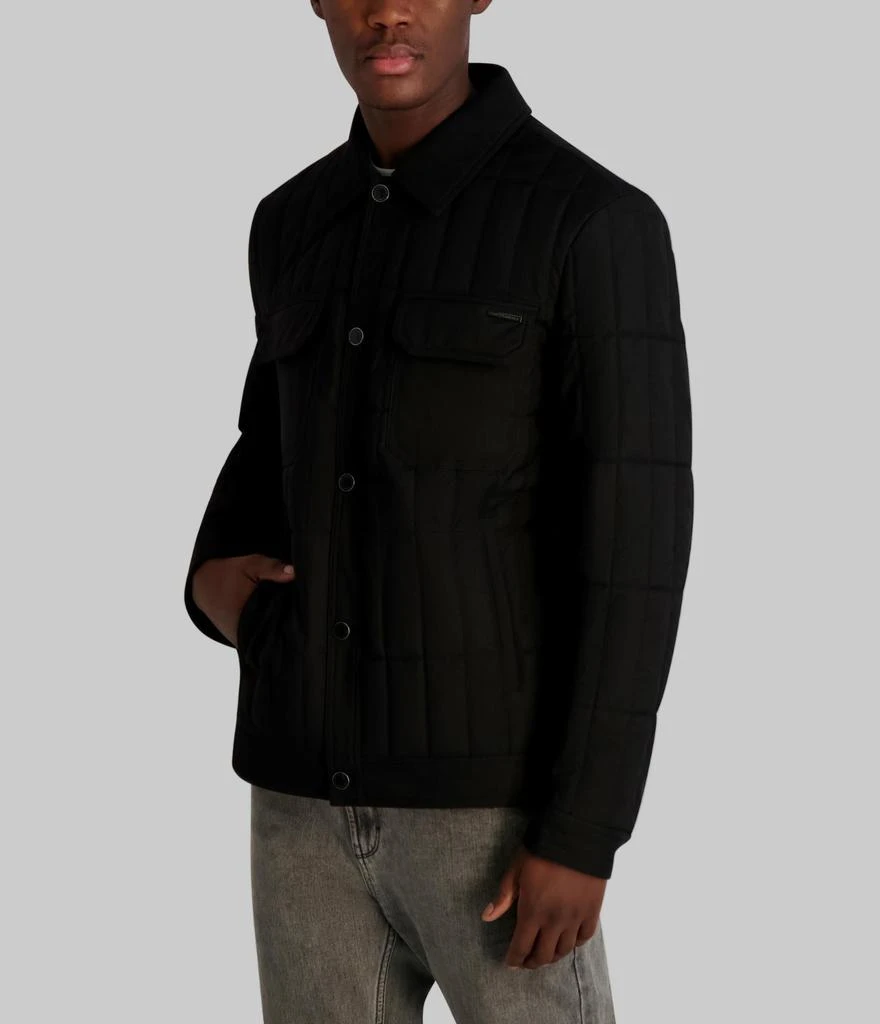 Karl Lagerfeld Paris QUILTED SHIRT JACKET 3