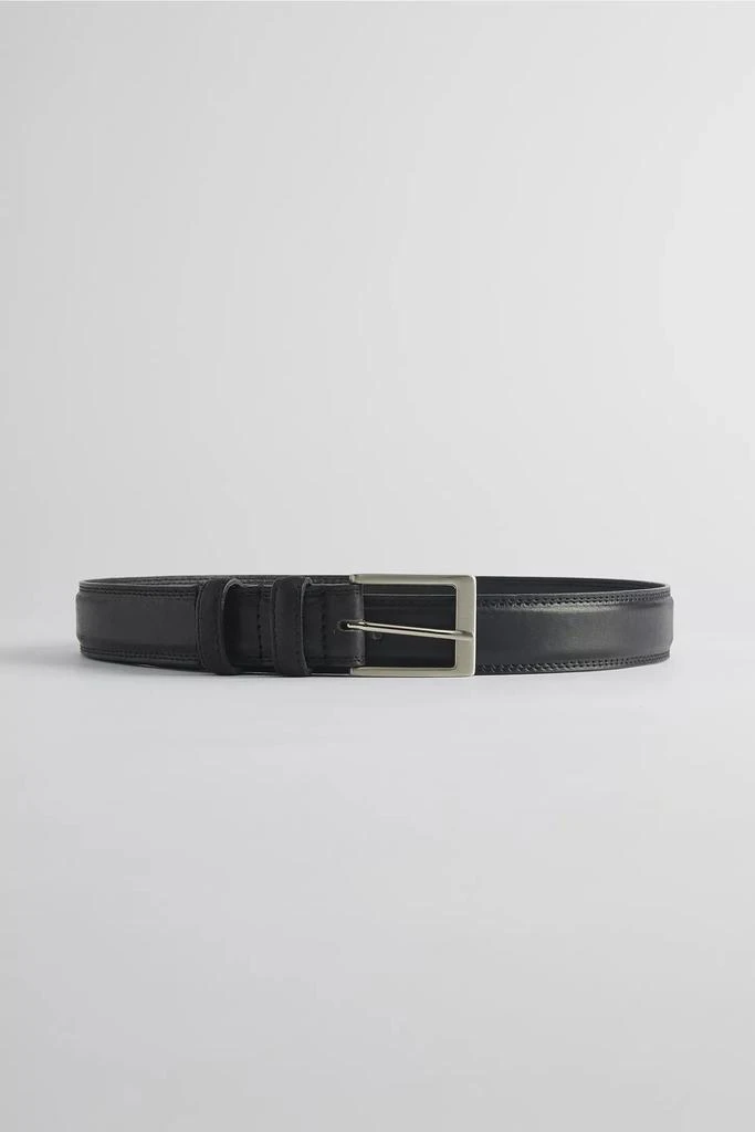 Urban Outfitters Basic Beveled Leather Belt 1