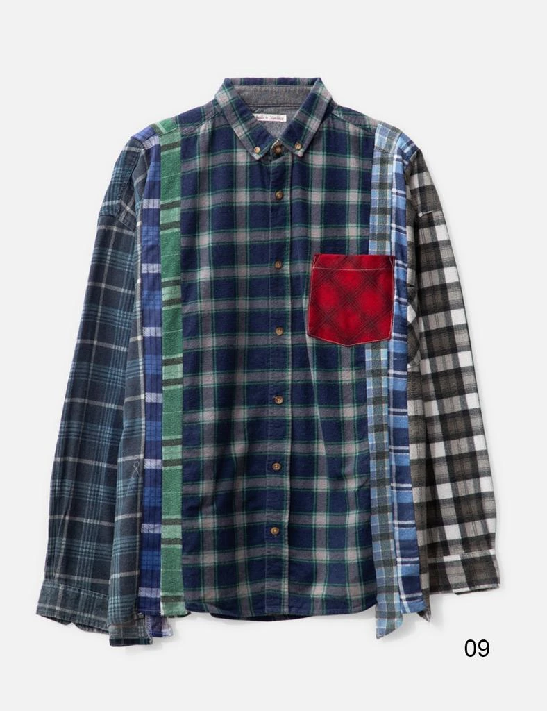 Needles 7 Cuts Wide Flannel Shirt 14