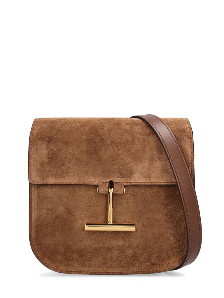 TOM FORD Mini Tara Suede Crossbody Bag