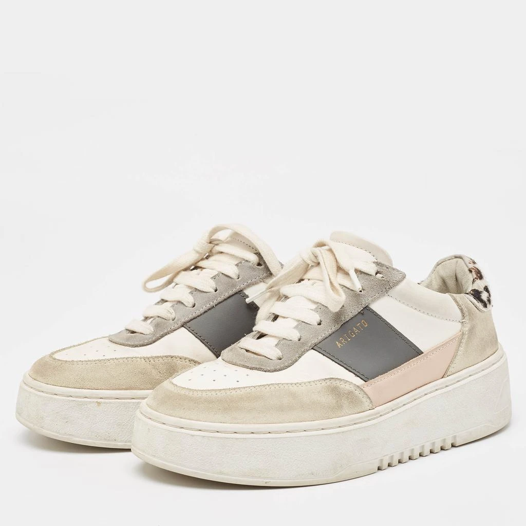 Axel Arigato Axel Arigato Multicolor Suede and Leather Low Top Sneakers Size 36 2