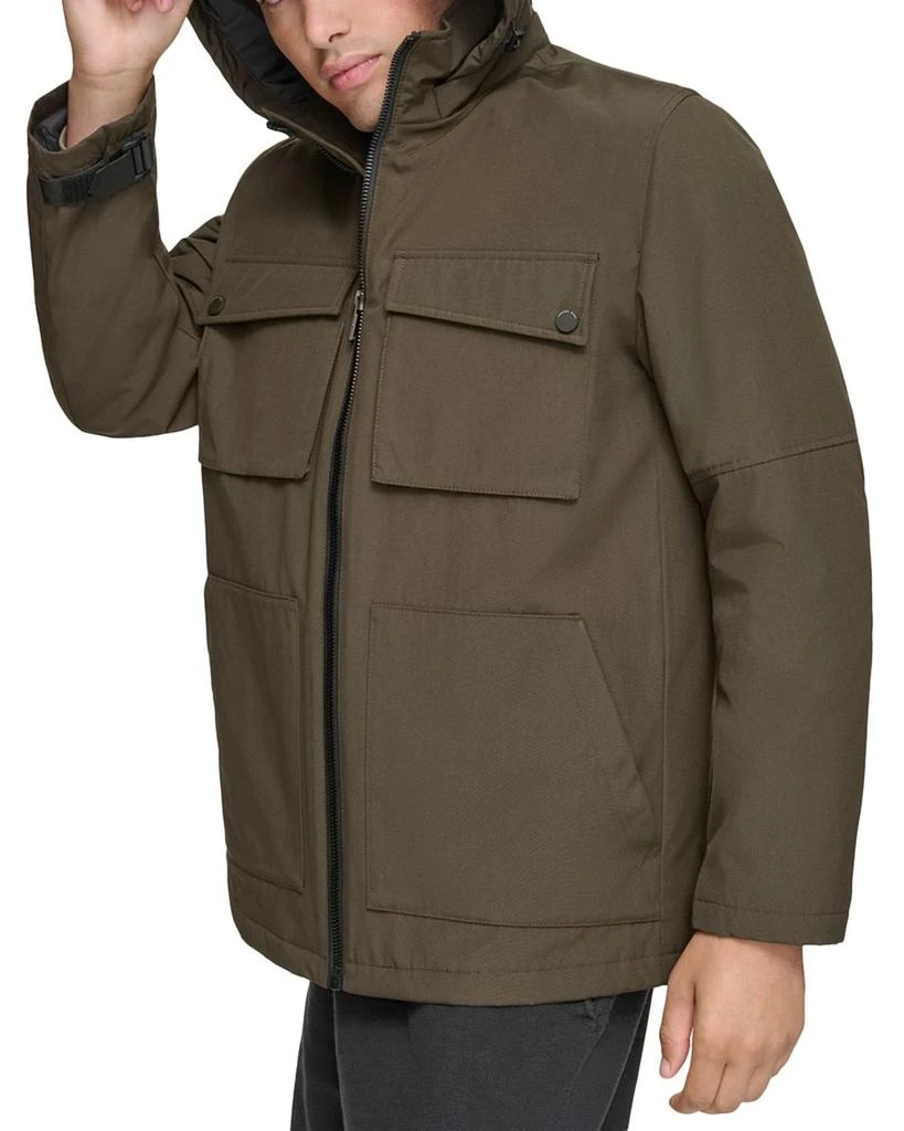Andrew Marc Lauffeld Hooded Utility Jacket 4