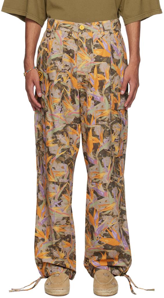 Drew House Multicolor Printed Cargo Pants