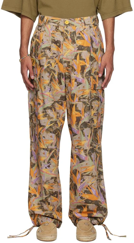 Drew House Multicolor Printed Cargo Pants 1