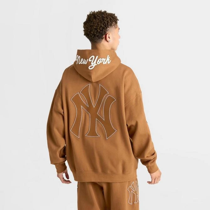 Pro Standard Men's Pro Standard New York Yankees MLB Paint The City Fleece Hoodie 4