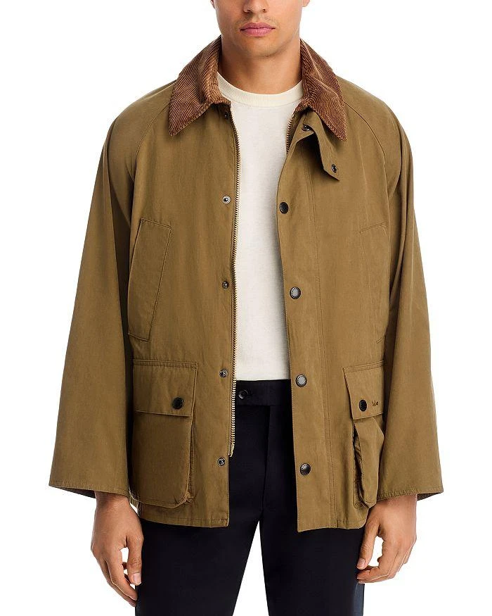 Barbour Peached Oversized Bedale Casual Jacket