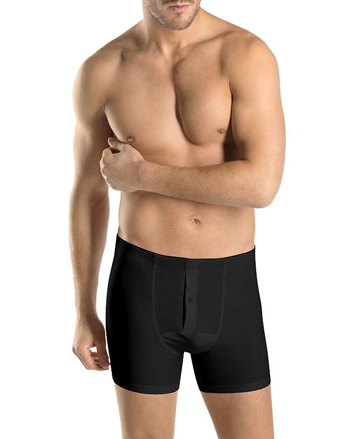 Hanro Cotton Superior Long-Leg Boxer Briefs
