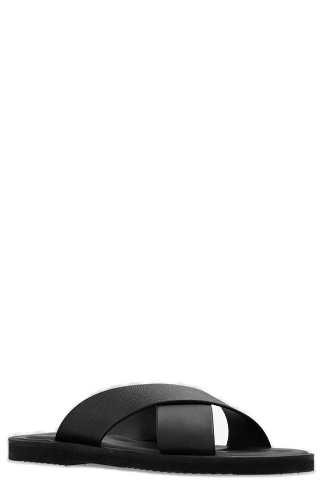 Emporio Armani Logo-debossed Slip-on Slides 2