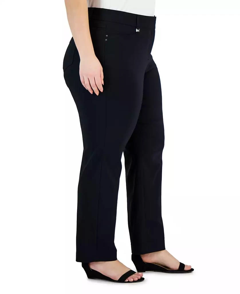JM Collection Plus and Petite Plus Size Curvy Pants, Exclusively at Macy's 3
