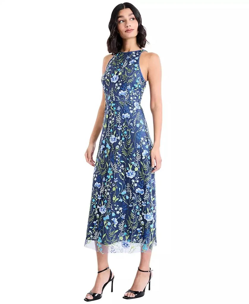 Maggy London Women's Embroidered Floral Midi Nylon Dress - Dresses & Skirts - Free Shipping - BeyondStyle Maggy London Women's Embroidered Floral Midi Nylon Dress - Dresses & Skirts - Free Shipping - BeyondStyle
