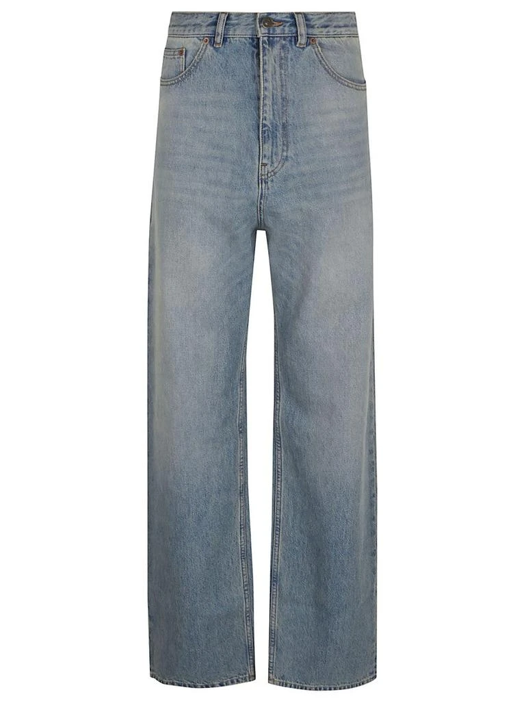 Valentino High-Waisted Loose Fit Denim Jeans 1