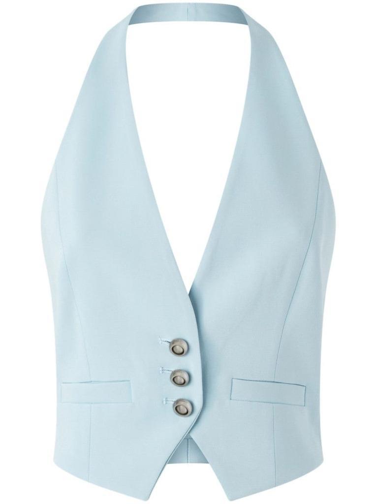 PINKO Halter Neck Fitted Jacket