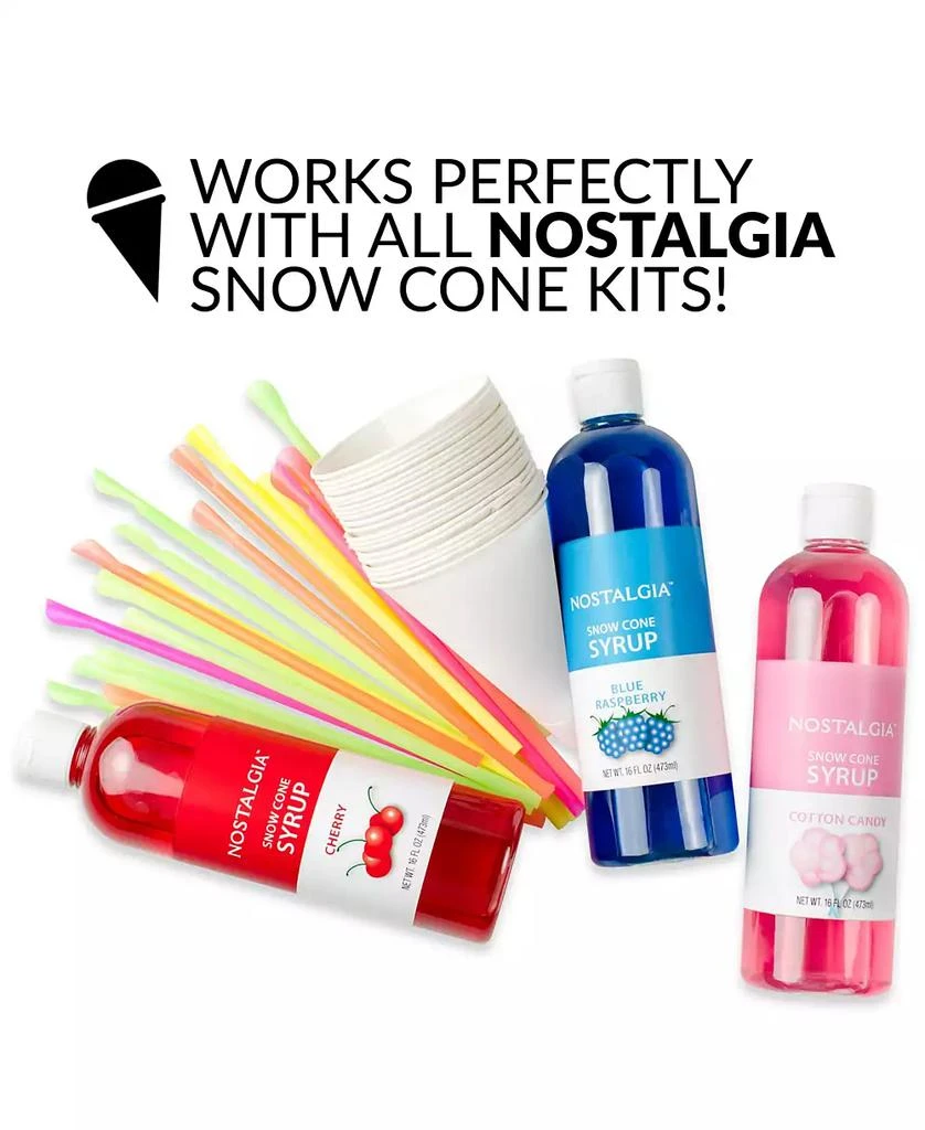 Nostalgia CLSC1AQ Classic Retro Snow Cone Maker 6