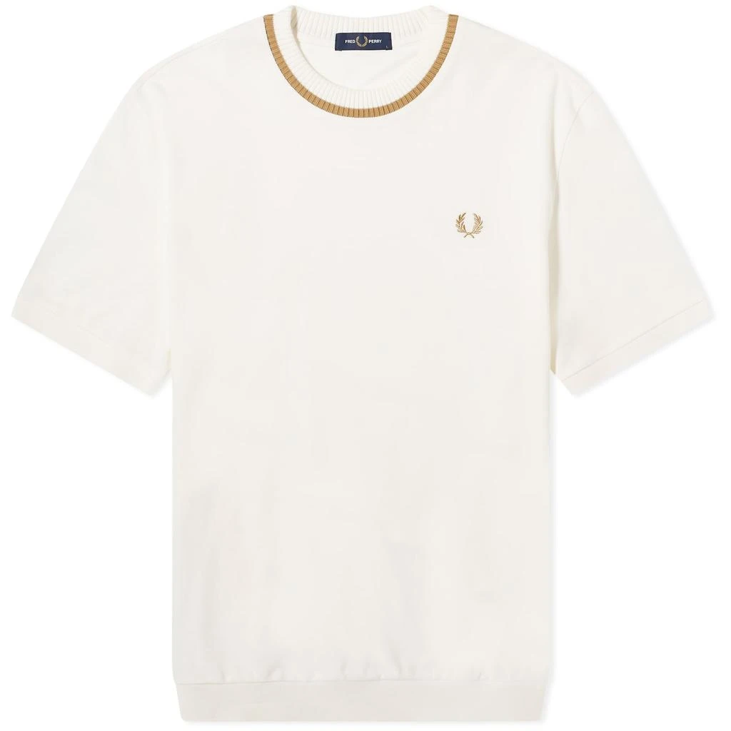 Fred Perry Fred Perry Crew Neck Pique T-Shirt 1