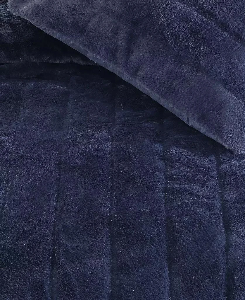 Karl Lagerfeld Paris Microfiber Printed Channel 3 Piece Duvet Cover Set 6