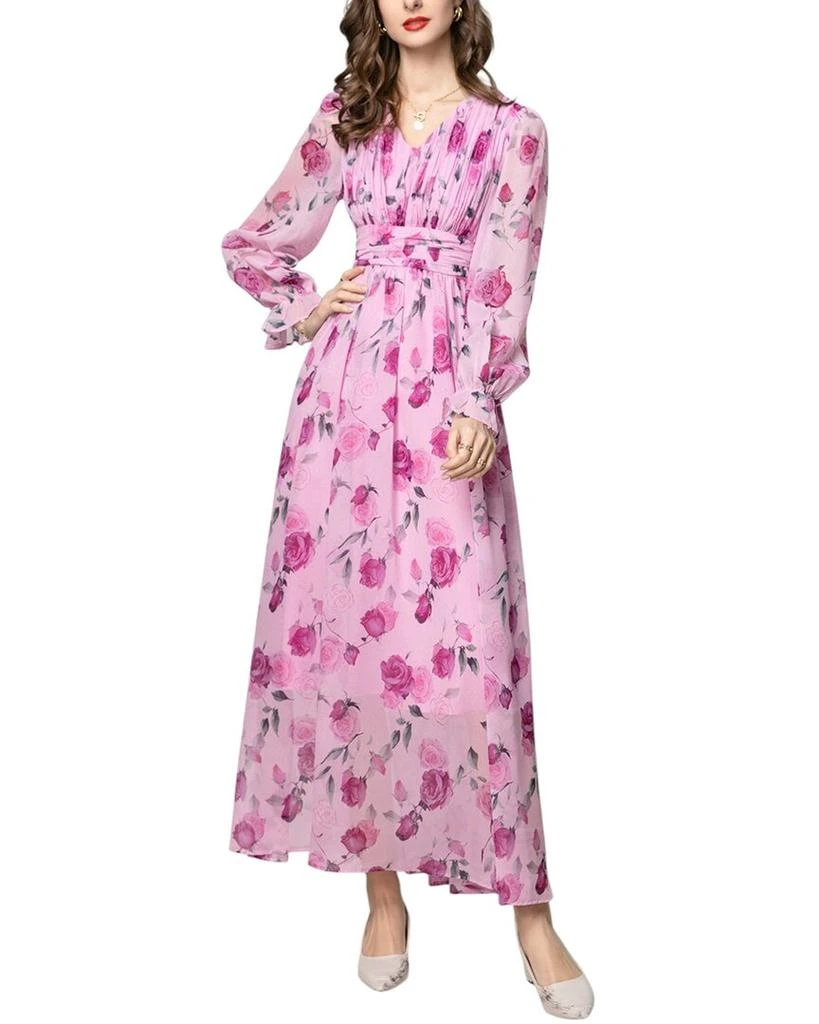 knee length dresses for ladies Burryco Maxi Dress – Bluefly main image 0