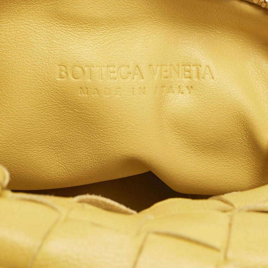 Bottega Veneta Bottega Veneta Yellow Intrecciato Leather Mini BV Jodie Bag 10