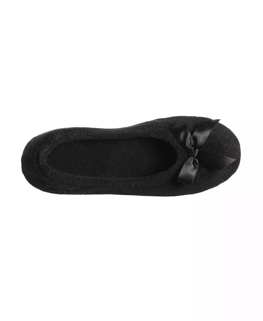 Isotoner Signature Women's Terry Indoor/Outdoor Ballerina Slippers 5