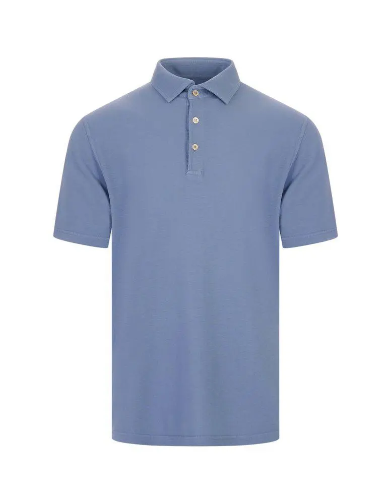 Fedeli Fedeli Short-Sleeved Buttoned Polo Shirt