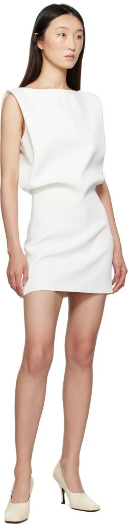 Khaite White Toma Minidress 4