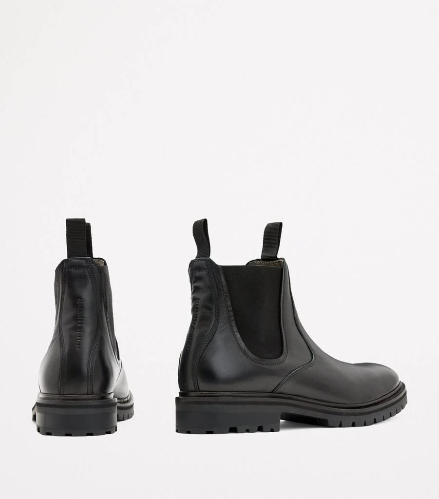 ALL SAINTS Leather Toby Chelsea Boots 5