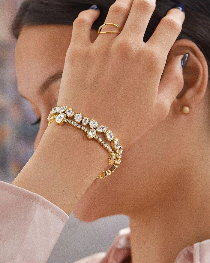 BAUBLEBAR Eva Mixed Cubic Zirconia Flex Bracelet 2