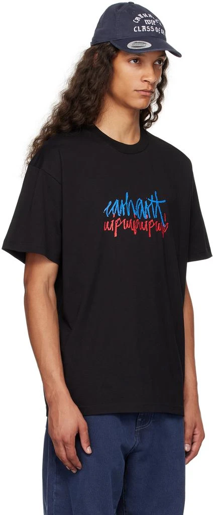 Carhartt WIP Black Stereo T-Shirt 2