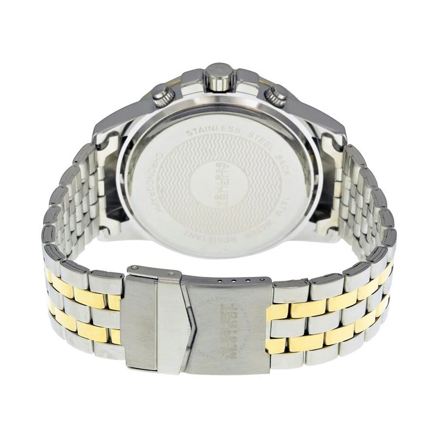 August Steiner Black Dial Two-tone Men
s Watch AS8118TTG 3