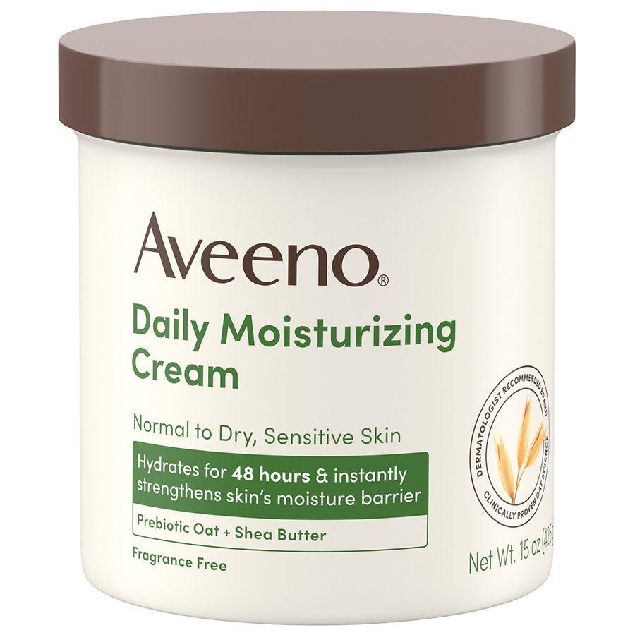 Aveeno Daily Moisturizing Cream For Normal, Dry, Sensitive Skin